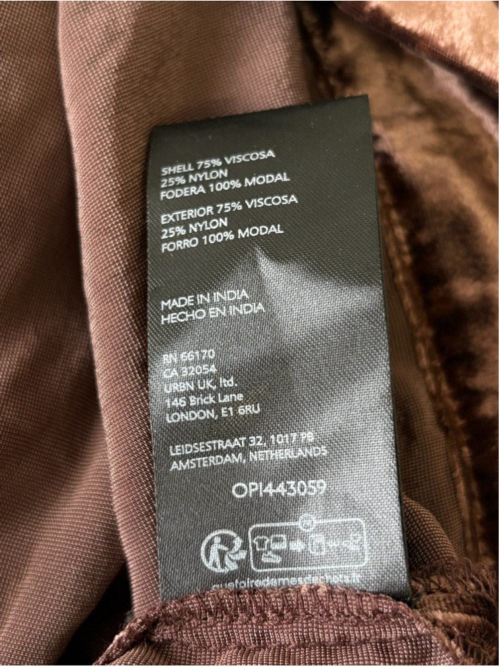 Anthropologie Somerset Velvet Maxi Dress – Chocolate Brown 🤎 Size 1X - Picture 15 of 15